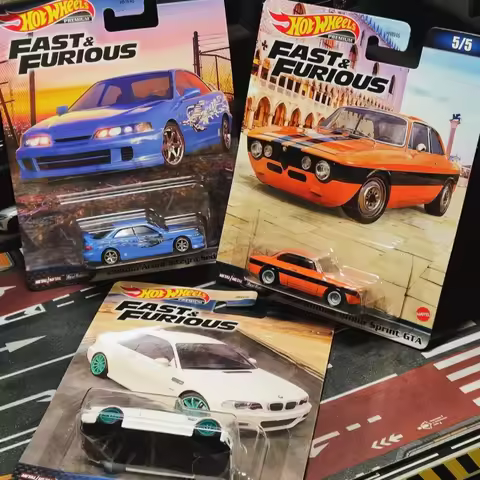 In Stock Hot Wheels HNW46 Fast & Furious B batch Serise 1/64 Lykan Chevy Camaro Car Die Cast Model T