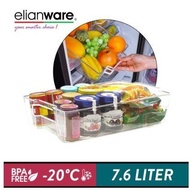 Elianware E-Concept BPA Free Stackable Wide Drawer with Handle Fridge & Freezer Organizer (22cm)
