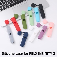 Relx Infinity 2 Case with Lanyard Solid Color Soft Silicone Relx Pro Protective Cover