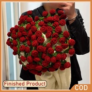 Finished Product Flower Crochet Bouquet Blanket / Rose Blanket / Crochet Bouquet Blanket / Give Good