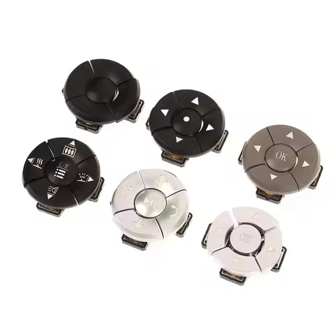 1 Set B3F-4055 With Arrow OK Button SMD 12*12*7.3mm Micro Tactile Tact Taster A14 Cap 5 Way Directio