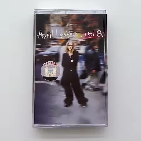 Classic Avril Ramona Lavigne Music Tape Let Go Album Cassette Cosplay Soundtracks Box Walkman Car Re