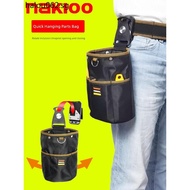 Tool Belt Bag Electrician Belt Bag nakioo Rotating Quick Hanging Tool Bag Woodworking Electrician Be