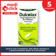 Dulcolax Suppository (Pedia) - 5 PIECES