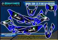 Honda Xrm 125 fi Decals Sticker