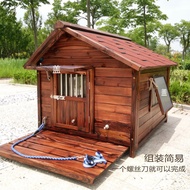 Dog House Outdoor Solid Wood Waterproof Kennel Wooden Medium Large Dog Crate Small Dog Pet Dog Room Cat House Free Shipp