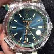 全新Rolex 綠玻璃