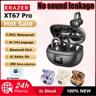 【New】Lenovo ERAZER XT67 Pro AI Translation Headset Bluetooth 6.0 Real-Time Tanslation Ear Clip Headp