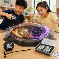 Kids Competitive Bey Burst Starter Kit: B-169 Variant Lucifer vs B-167 Mirage Fafnir Kit Permulaan K