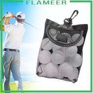 [Flameer] Golf Ball Bag with Hook for Belt Ball Organizer Lightweight Small Golf