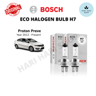 Original BOSCH Eco Halogen H7 Headlight Bulb 12V 55W H7 Bulb for Proton Preve (2012-Present) Lampu M