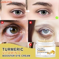 LANLOVE Turmeric Vitamin C Eye Cream Moisturizing Balm Lifting Firming Dilutes Eye for Delicate Skin Under Eye Area LE-MY