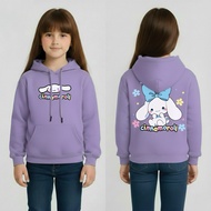 HOMEKIDS9 CINNAMOROLL GIRLS' HOODIE SWEATER AGES 1-12 YEARS SOFT MATERIAL SIZE ML XL XXL