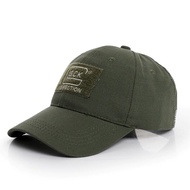 หมวกแก๊บ  หมวกแก๊ป Glock  หมวกกันแดด หมวก กันแดด ทหารตำรวจแฟชันทหาร มีตีนตุ๊กแกปรับขนาดได้ ขนาด55-61CM 4 แบบสวยงาม สินค้าในไทย // Hat Caps Glock 4 Color