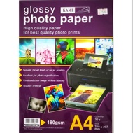 GLOSSY PHOTO PAPER 180 GSM