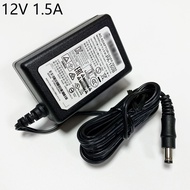 12V 1.5A แหล่งจ่ายไฟสำหรับ Yamaha PSR-F51 F50 223 233 243 PA-150B PA-130B PB-150B YDP-142 YDP-143 YD