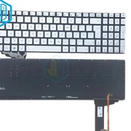 PO GR FR AF Silver Black Keyboard Backlight For ASUS ROG N551 N552 G551 N551J N551JK N551JM N551JQ N
