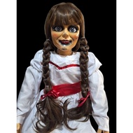 Annabelle Doll – The Conjuring Haunted Collectible Figure – Creepy Decor for Horror Lovers Gift Anak