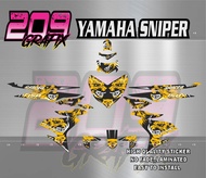 Yamaha sniper 150 full body decals