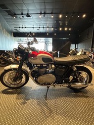 Triumph Bonneville T120 TCS 紅銀金線 加溫手把 安東總代理公司車