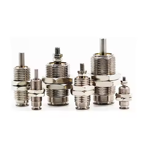 CJPB Series Miniature External Threaded Needle Cylinder Small Pneumatic CJPB Cylinder Bore 6/10/15mm
