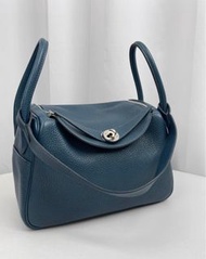 Hermes 愛馬仕lindy 26 鴨子藍 A刻