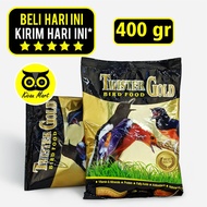 Kicau Mart Twister Gold Voer Pur Pakan Makanan Harian Burung Murai Batu Cucak Trucuk Pentet Jalak Su