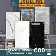 new Paldu ID - WALLPAPER 3D VINYL GRANIT MARBLE BATU ALAM Ukuran 30 x 60 Cm / STICKER 3D VINYL GRANI