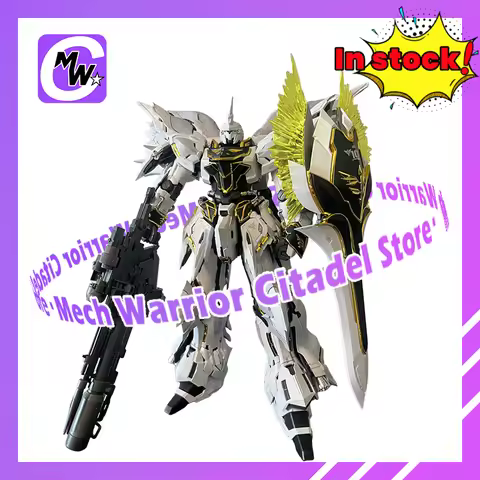 Comet Technology White Wolf Triple Speed Sinanju MG 1/100 Assembly Model Kit