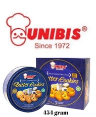 Unibis butter cookies kaleng bulat 454gkue lebaran