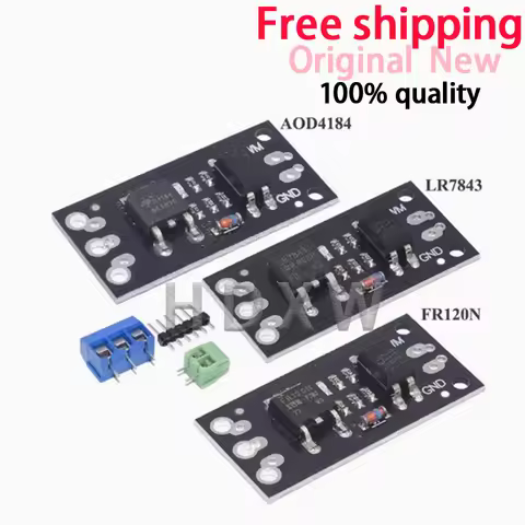 (5-20piece)FR120N LR7843 AOD4184 D4184 Isolated MOSFET MOS Tube FET Module Replacement Relay 100V 9.