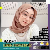 Fashion glasses Photochromic lenses for Normal/Cyl/Minus