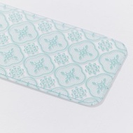 【現貨-NX背板】印花樂X犀牛盾-iPhone/玻璃海棠/背蓋透明粉綠(小