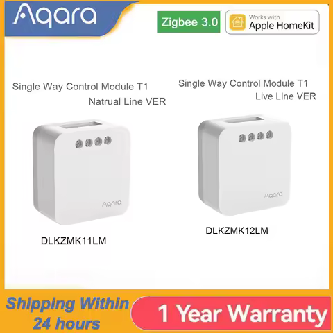 Aqara Single Channel Control Module T1 Zigbee 3.0 Wireless Relay Controller 1 Channel No Neutral Rem