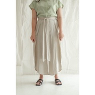 UMALAS WRAPPED PANTS - BEIGE