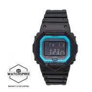 Casio G-Shock Bluetooth® Multi Band 6 Tough Solar Black Resin Band Watch GWB5600-2D GW-B5600-2D GW-B