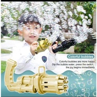 ELECTRIC BUBBLE GUN - GUTLING BUBBLE GUN MACHINE - BUBBLE GUN
