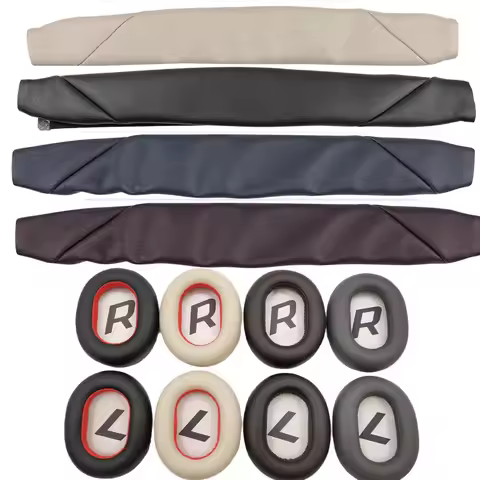 Easy Install Headband +Earpads Kit for Plantronics BackBeat Pro2, Voyager 8200 UC 8200UC Headphone H