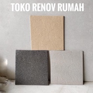 restock Keramik 20x20 kasar/ keramik lantai kamar mandi cream/ keramik