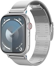 Spigen Sleek Link Designed For Apple Watch Band for Apple Watch Ultra2/Apple Watch Ultra 49mm, Series 9/8/SE2/7/6/SE/5/4/3/2/1 45mm/44mm/42mm - Silver