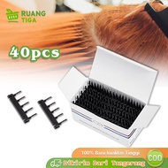 40pcs Hair Extension Buckle 6D Traceless Hair Extension Tool Hair Extension Clip