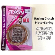 (TAA) Yamaha LC135 4s RACING CLUTCH PLATE + RACING CLUTCH SPRING (SET) 4 Speed V1 V2 V3 V4 V5 V6