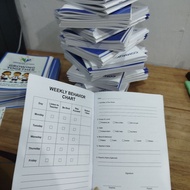 Print A5 size book with full black filling 92-100 pages