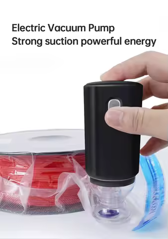 BIGTREETECH Electric Vacuum Pump Strong Suction Powerful Energy USB Rechargeable for Food Storage Zi