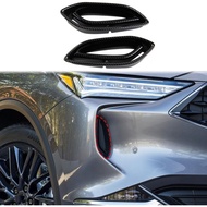 crosselec Carbon Fiber Front Bumper Air Vent Cover Trim Accessories for 2022-2024 Acura MDX