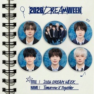 KPOP TXT Brooch Badge Mirror Keychain Bag Pendant Accessories Fan Gift