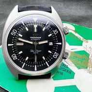Technos Sky Diver Compressor Vintage Watch
