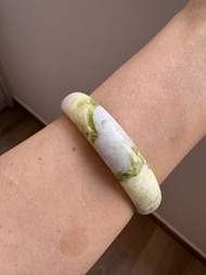 岫玉手鐲手鈪 61.4 圈口  Xiu Jade Bangle, ring,rings,bracelet,bracelets,earring,earrings,pendant,pendants,nec