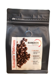 CFR เมล็ดกาแฟ โรบัสต้าเวียดนาม Vietnam Robusta Premium ขนาด 250 กรัม คั่วเข้ม กลิ่นหอมที่ดึงดูดใจ