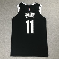 Carnival selling℗Jersi NBA Brooklyn Nets No.11 Jersi Irving Irving Jersi Sukan Klasik hitam